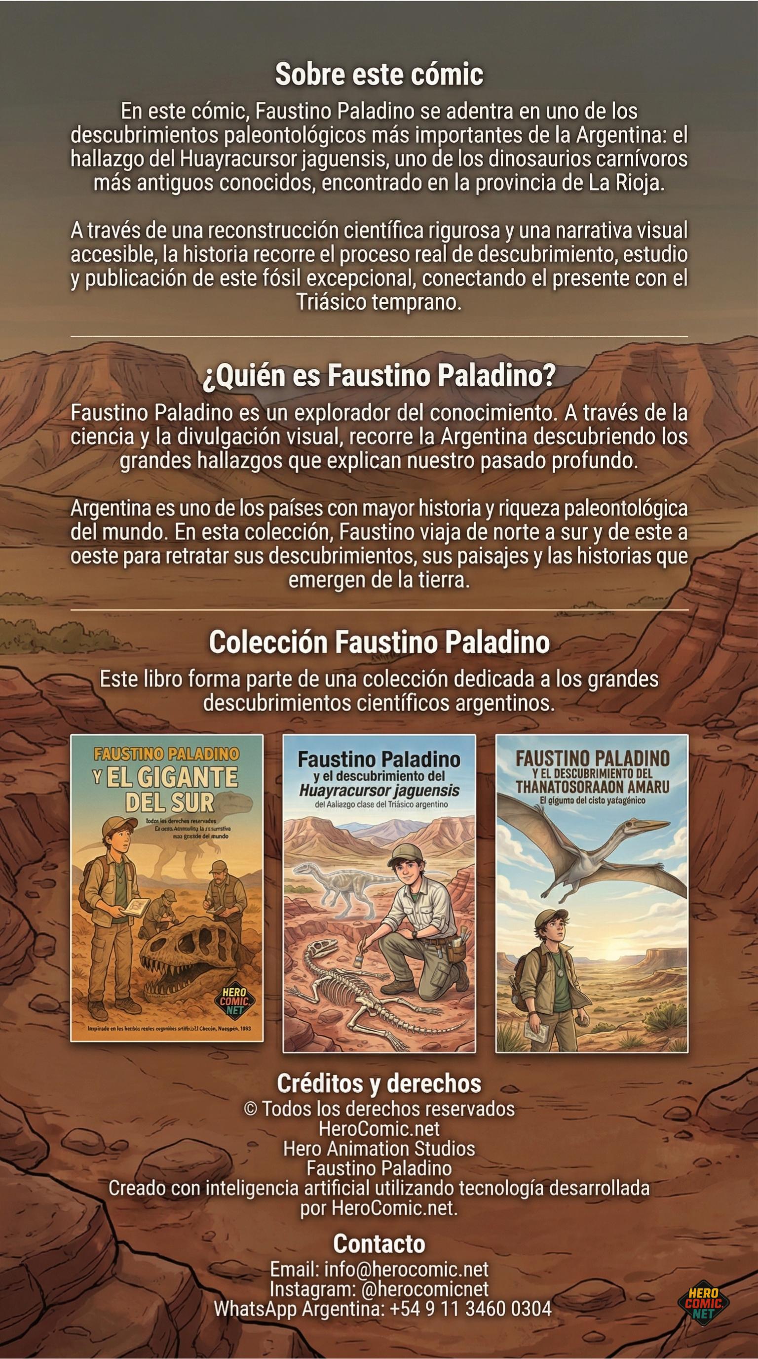 Página 19 - Sobre este cómic - Información y créditos