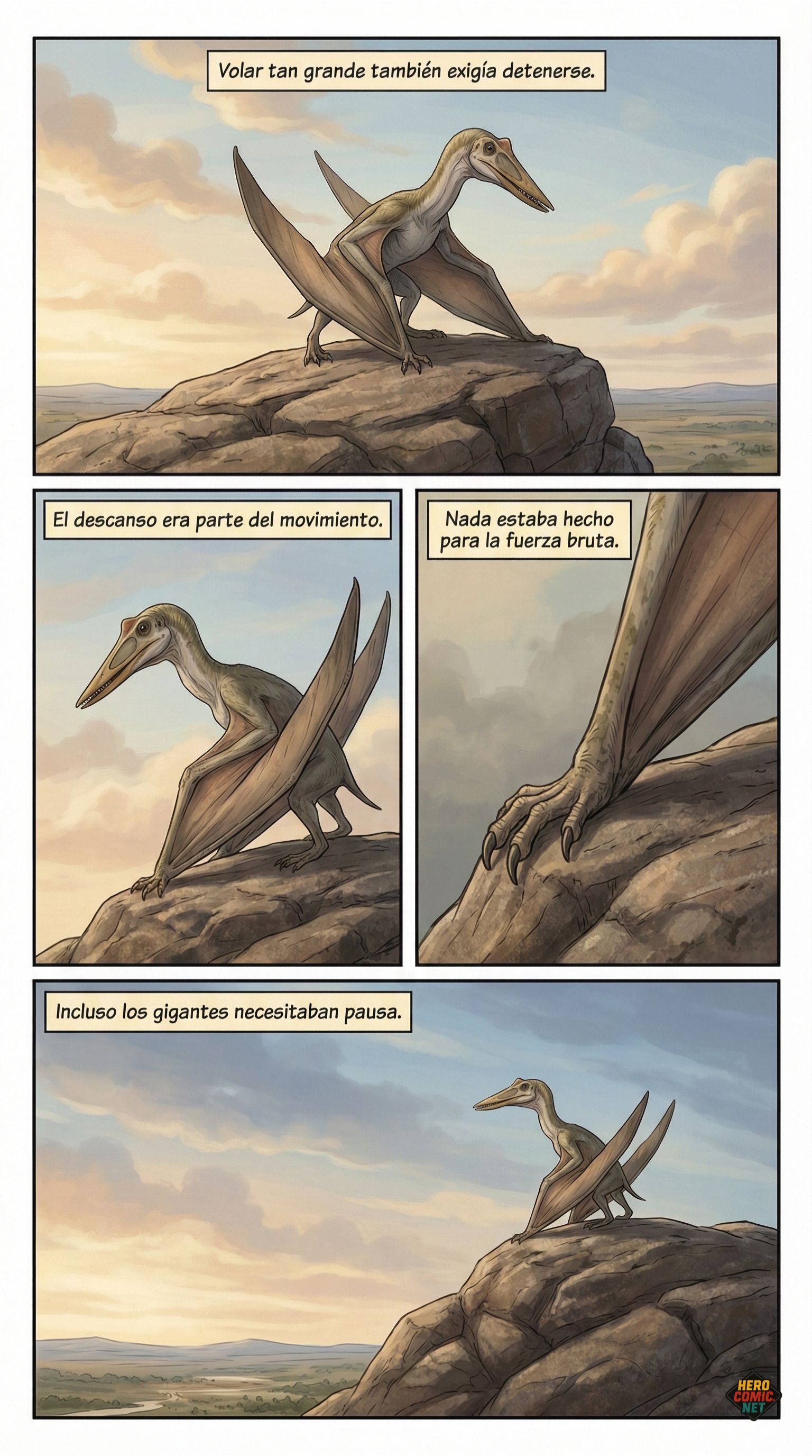 Página 7 - Volar tan grande también exigía detenerse